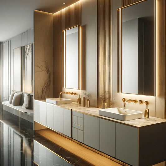 Création et personnalisation de meuble vasque – Simple ou double