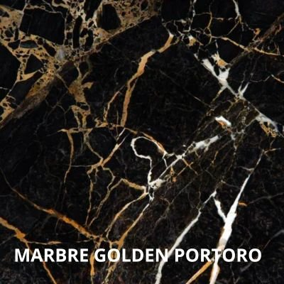 Marbre golden portoro